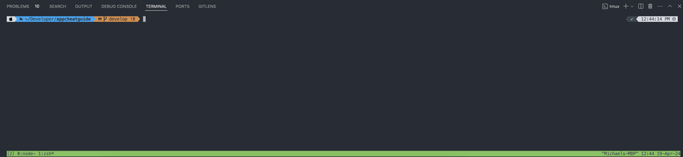 VSCode + tmux mouse scroll